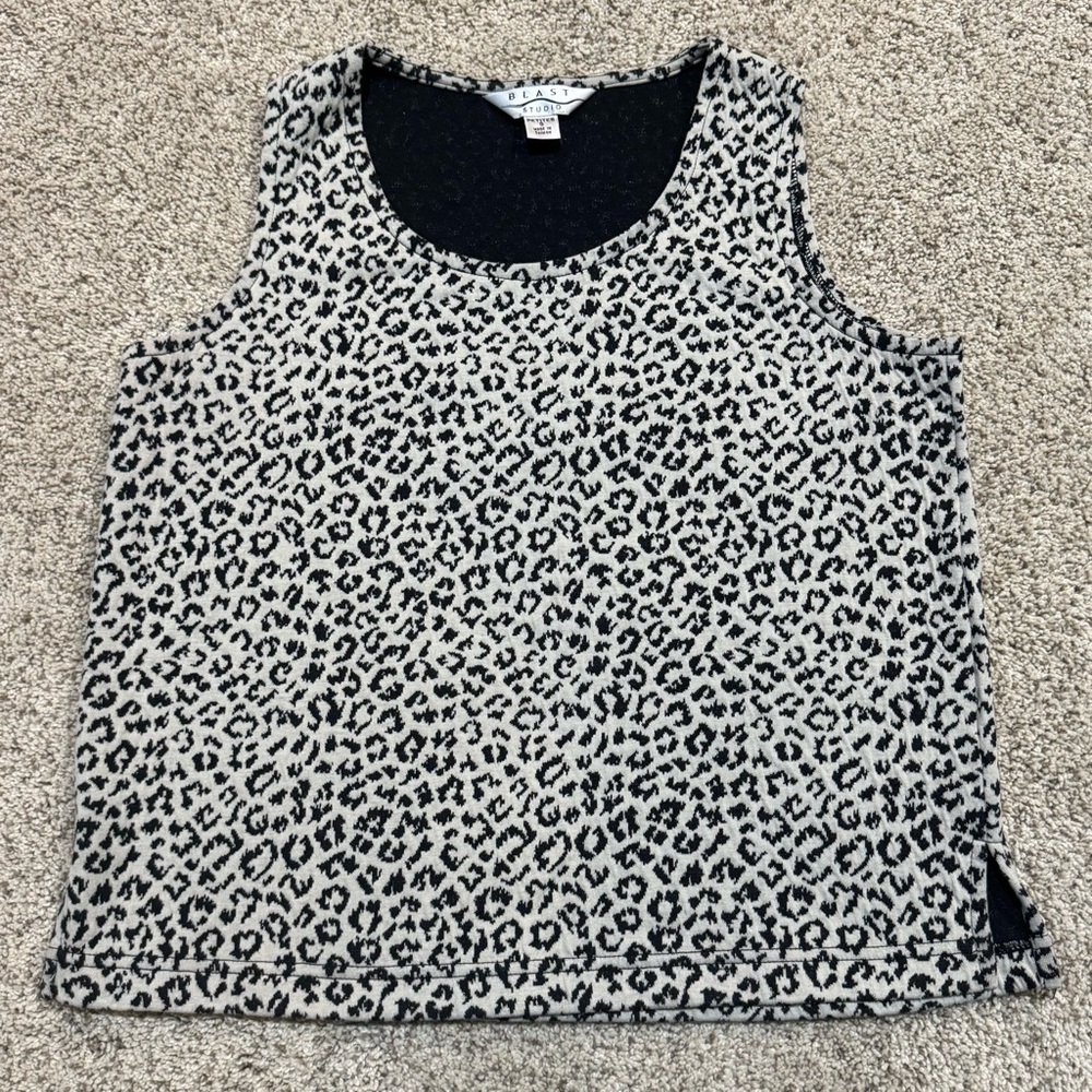 cheetah tank top!